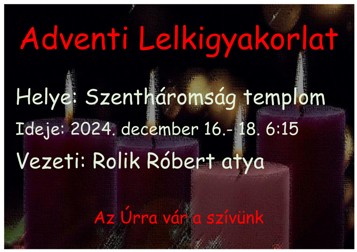 Adventi lelkigyakorlat